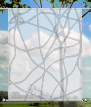 Moderna lines grey, Scheibenhänger eckig